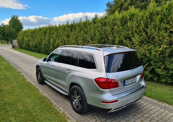 Mercedes-Benz GL cena 137000 przebieg: 192000, rok produkcji 2013 z Grodzisk Mazowiecki małe 172